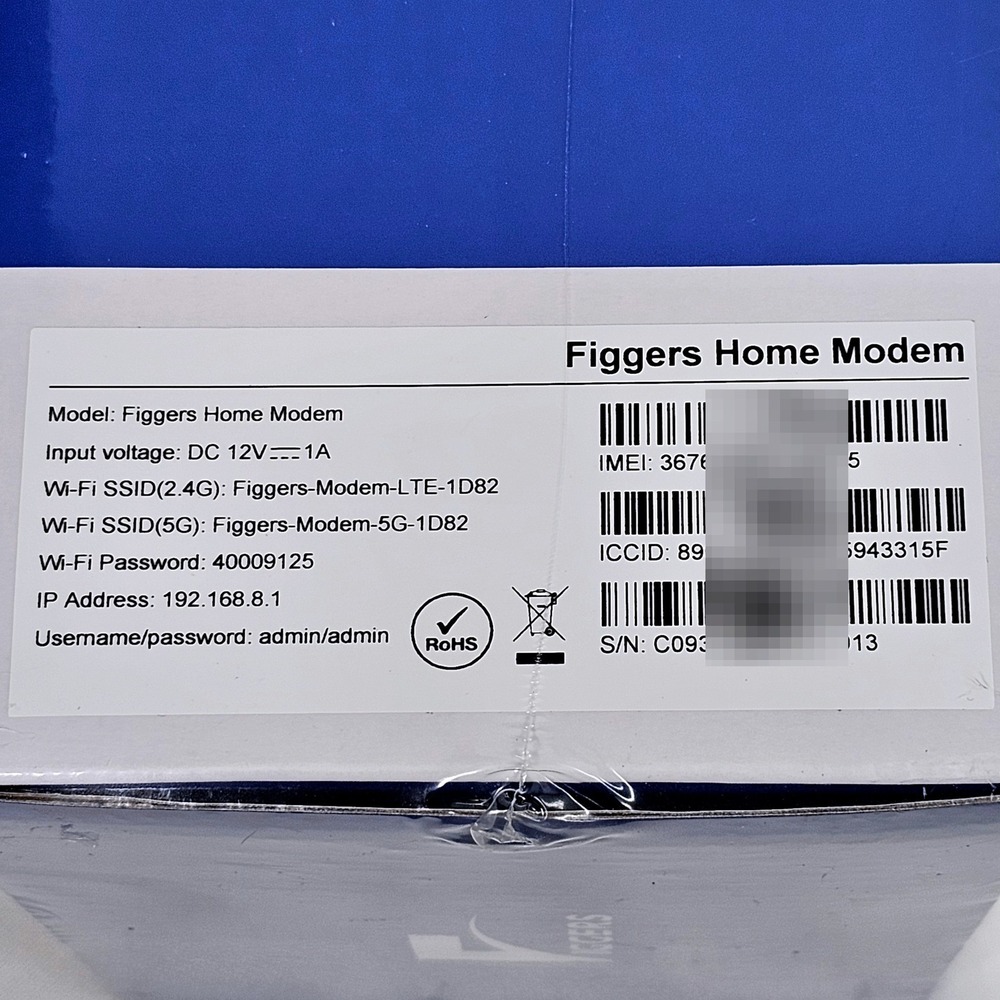 Figgers Home Modem Wireless Internet Router AC1200 Parental Control New Sealed - Picture 6 of 8